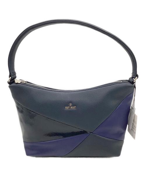 MARY QUANT（マリークヮント）MARY QUANT (マリークヮント) ワンショルダーバッグ ネイビーの古着・服飾アイテム
