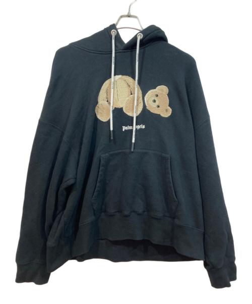 Palm Angels（パーム エンジェルス）Palm Angels (パーム エンジェルス) プルオーバーパーカー ブラック サイズ:XLの古着・服飾アイテム