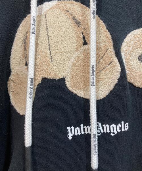 Palm Angels（パーム エンジェルス）Palm Angels (パーム エンジェルス) プルオーバーパーカー ブラック サイズ:XLの古着・服飾アイテム