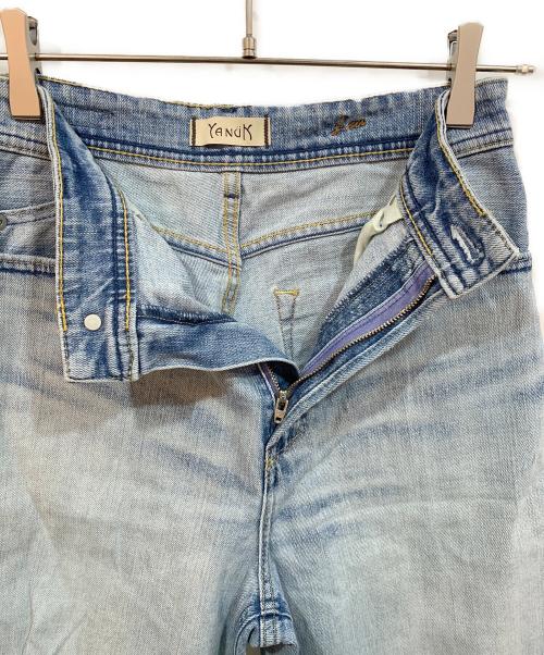 YANUK（ヤヌーク）YANUK (ヤヌーク) ボーイズストレート LEA(レア) インディゴ サイズ:25の古着・服飾アイテム