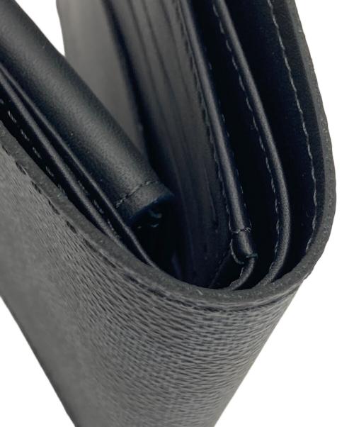 LOUIS VUITTON（ルイ ヴィトン）LOUIS VUITTON (ルイ ヴィトン) ポルトフォイユ・マルコ ブラック×ブルーの古着・服飾アイテム