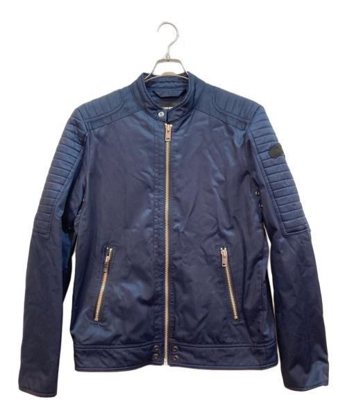 DIESEL（ディーゼル）DIESEL (ディーゼル) ジップジャケット ネイビー サイズ:XLの古着・服飾アイテム