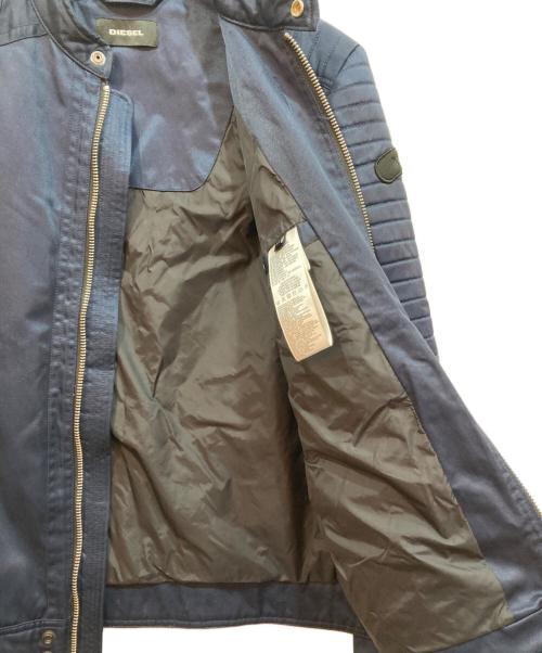 DIESEL（ディーゼル）DIESEL (ディーゼル) ジップジャケット ネイビー サイズ:XLの古着・服飾アイテム