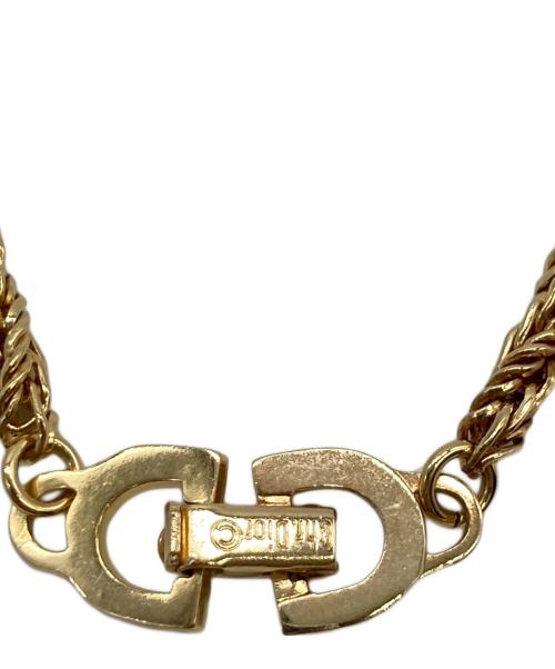 Christian Dior（クリスチャン ディオール）Christian Dior (クリスチャン ディオール) ネックレス ゴールドの古着・服飾アイテム