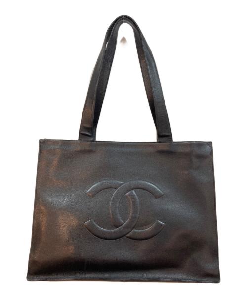 CHANEL（シャネル）CHANEL (シャネル) トートバッグ ブラックの古着・服飾アイテム