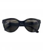 CHANELシャネル）の古着「サングラス バタフライ シェイプ」｜ブラック