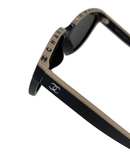 CHANEL（シャネル）CHANEL (シャネル) サングラス バタフライ シェイプ ブラックの古着・服飾アイテム