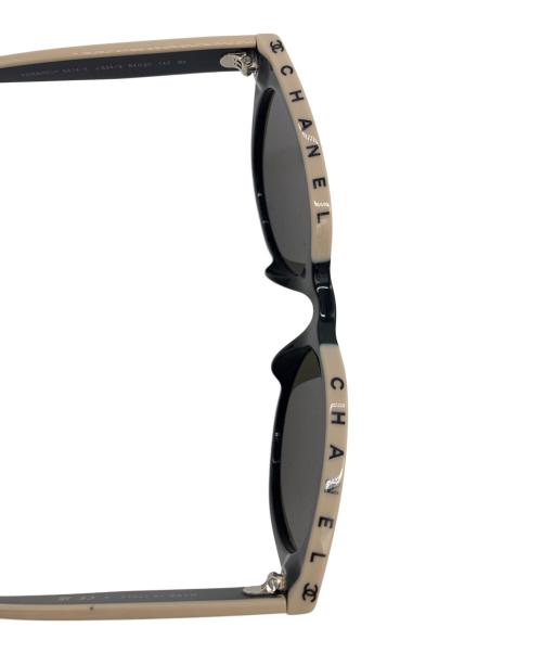 CHANEL（シャネル）CHANEL (シャネル) サングラス バタフライ シェイプ ブラックの古着・服飾アイテム