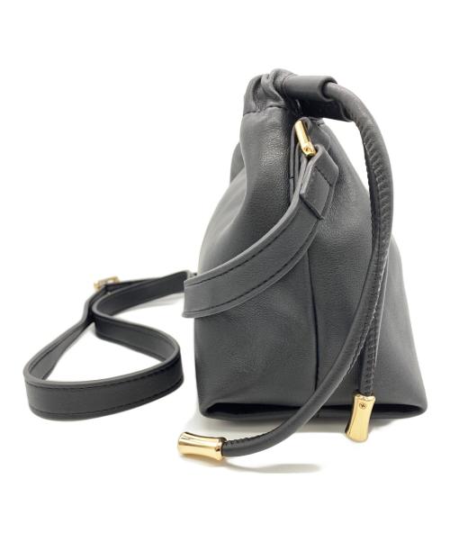 A.P.C.（アーペーセー）A.P.C. (アーペーセー) 巾着ショルダーバッグ ブラックの古着・服飾アイテム