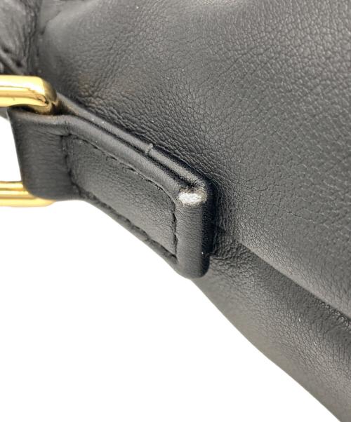 A.P.C.（アーペーセー）A.P.C. (アーペーセー) 巾着ショルダーバッグ ブラックの古着・服飾アイテム