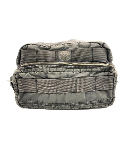 Porter Classic（ポータークラシック）Porter Classic (ポータークラシック) ボディーバッグ グレーの古着・服飾アイテム