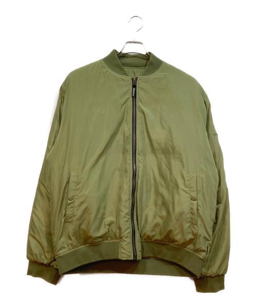 68&BROTHERS（68&ブラザーズ）68&BROTHERS (68&ブラザーズ) リバーシブルブルゾン グリーン サイズ:XLの古着・服飾アイテム