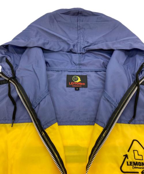LEMONED（レモネード）LEMONED (レモネード) ナイロンジャケット イエロー×ブルー サイズ:１の古着・服飾アイテム