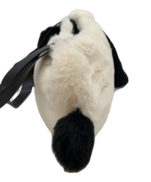 merry jenny（メリージェニー）merry jenny (メリージェニー) トートバッグ ホワイト×ブラックの古着・服飾アイテム