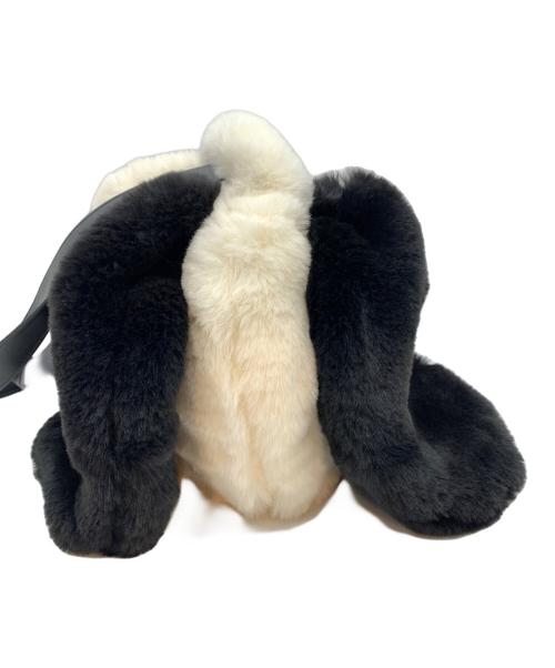 merry jenny（メリージェニー）merry jenny (メリージェニー) トートバッグ ホワイト×ブラックの古着・服飾アイテム