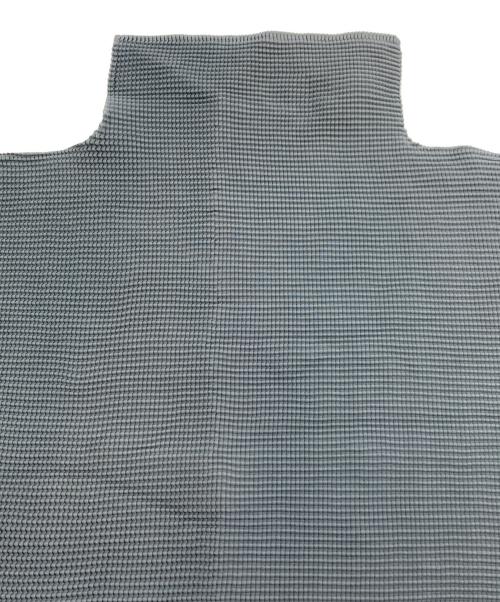me ISSEY MIYAKE（ミーイッセイ ミヤケ）me ISSEY MIYAKE (ミーイッセイ ミヤケ) プリーツカットソー グレー サイズ:Freeの古着・服飾アイテム
