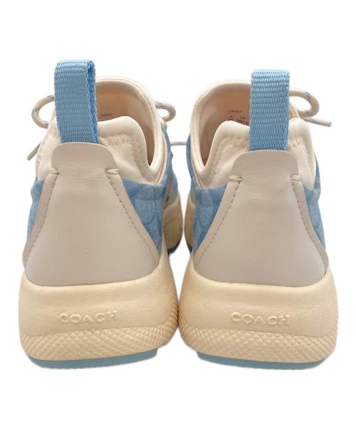 COACH（コーチ）COACH (コーチ) スニーカー ブルー サイズ:23.0㎝の古着・服飾アイテム