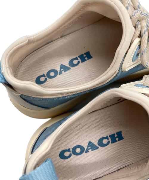 COACH（コーチ）COACH (コーチ) スニーカー ブルー サイズ:23.0㎝の古着・服飾アイテム