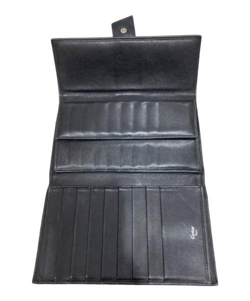 Cartier（カルティエ）Cartier (カルティエ) 長財布 ブラックの古着・服飾アイテム