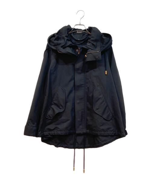 THE RERACS（ザ リラクス）THE RERACS (ザ リラクス) モッズコート ブラック サイズ:Sの古着・服飾アイテム