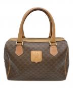 CELINEセリーヌ）の古着「ミニボストンバッグ」｜ブラウン