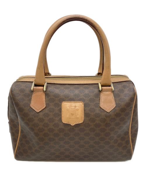 CELINE（セリーヌ）CELINE (セリーヌ) ミニボストンバッグ ブラウンの古着・服飾アイテム