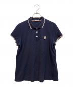 MONCLERモンクレール）の古着「ポロシャツ」｜ネイビー