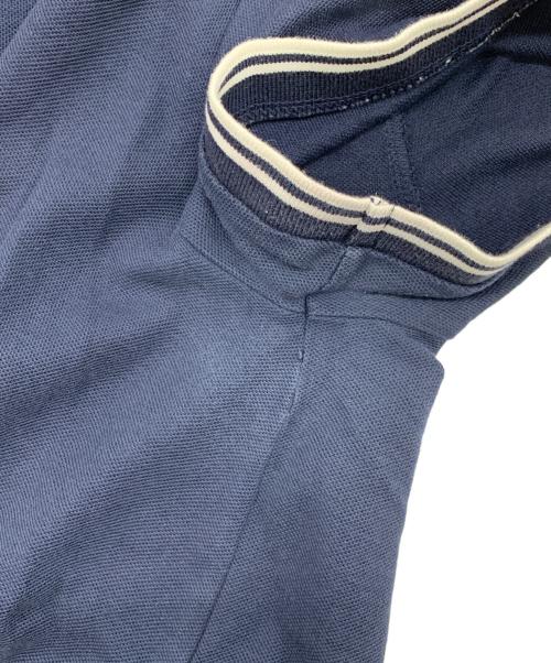 MONCLER（モンクレール）MONCLER (モンクレール) ポロシャツ ネイビー サイズ:Lの古着・服飾アイテム