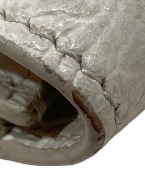 Maison Margiela（メゾンマルジェラ）Maison Margiela (メゾンマルジェラ) 3つ折り財布 ベージュの古着・服飾アイテム