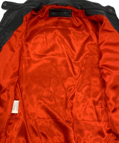 Liugoo Leathers（リューグーレザーズ）Liugoo Leathers (リューグーレザーズ) シングルライダースジャケット ブラック サイズ:1の古着・服飾アイテム