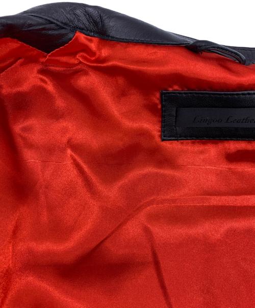 Liugoo Leathers（リューグーレザーズ）Liugoo Leathers (リューグーレザーズ) シングルライダースジャケット ブラック サイズ:1の古着・服飾アイテム