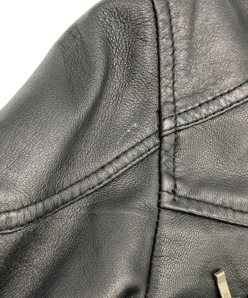 Liugoo Leathers（リューグーレザーズ）Liugoo Leathers (リューグーレザーズ) シングルライダースジャケット ブラック サイズ:1の古着・服飾アイテム