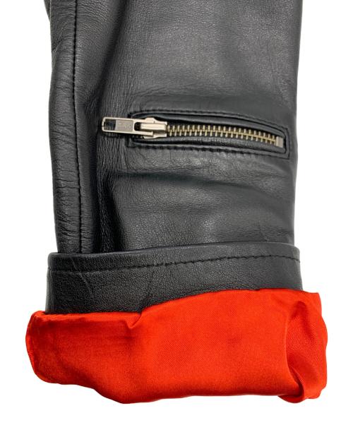 Liugoo Leathers（リューグーレザーズ）Liugoo Leathers (リューグーレザーズ) シングルライダースジャケット ブラック サイズ:1の古着・服飾アイテム