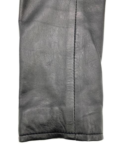 Liugoo Leathers（リューグーレザーズ）Liugoo Leathers (リューグーレザーズ) シングルライダースジャケット ブラック サイズ:1の古着・服飾アイテム