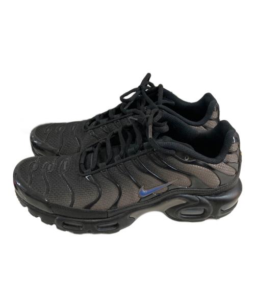 NIKE（ナイキ）NIKE (ナイキ) AIR MAX PLUS BLACK/DIFFUSED BLUE-CAVE STONE ブラック サイズ:26の古着・服飾アイテム