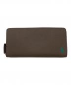 POLO RALPH LAURENポロ・ラルフローレン）の古着「長財布」｜ブラウン×グリーン