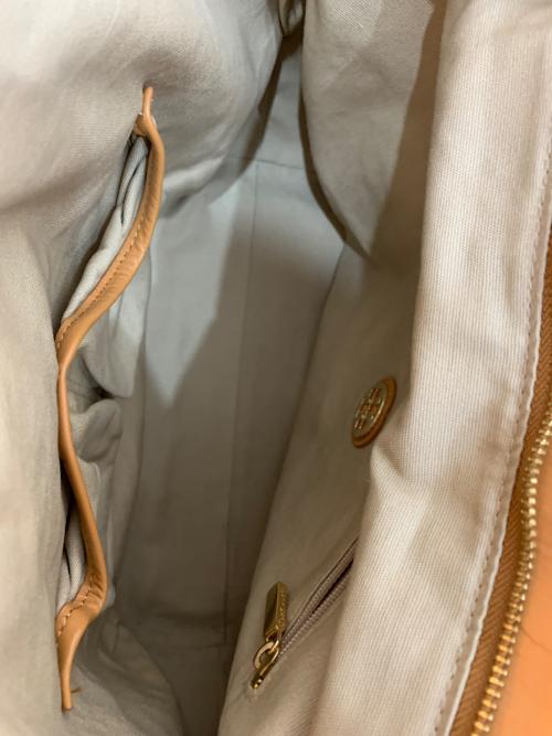 TORY BURCH（トリーバーチ）TORY BURCH (トリーバーチ) トートバッグ ブルー×ベージュの古着・服飾アイテム