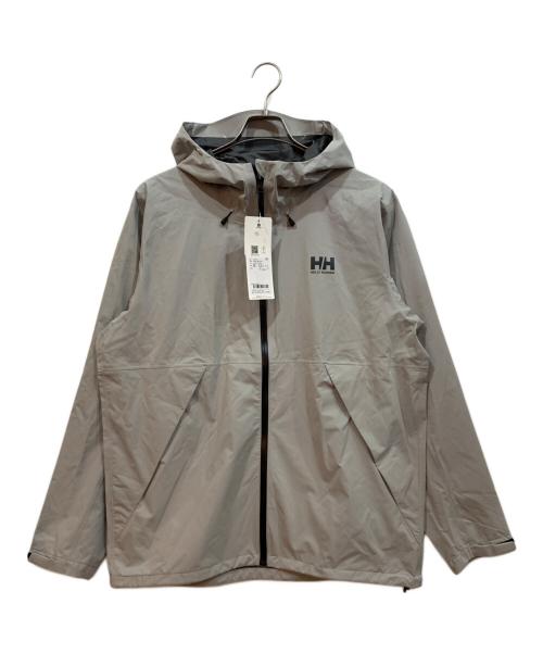 HELLY HANSEN（ヘリーハンセン）HELLY HANSEN (ヘリーハンセン) レイネライトジャケット グレー サイズ:XL 未使用品の古着・服飾アイテム