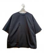 CLANEクラネ）の古着「PADDED SATIN TOPS」｜ブラック