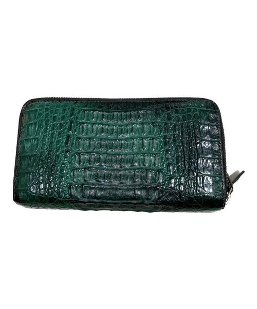 GODANE（ゴダン）GODANE (ゴダン) 長財布 グリーンの古着・服飾アイテム