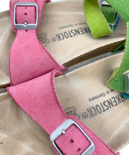 BIRKENSTOCK（ビルケンシュトック）BIRKENSTOCK (ビルケンシュトック) サンダル マルチカラー サイズ:225の古着・服飾アイテム