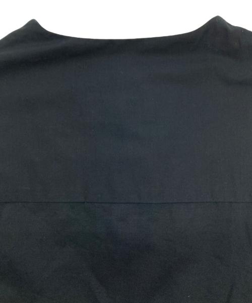 TOGA PULLA（トーガ プルラ）TOGA PULLA (トーガ プルラ) stretch broad blouse / ストレッチブロードブラウス ブラック サイズ:36の古着・服飾アイテム