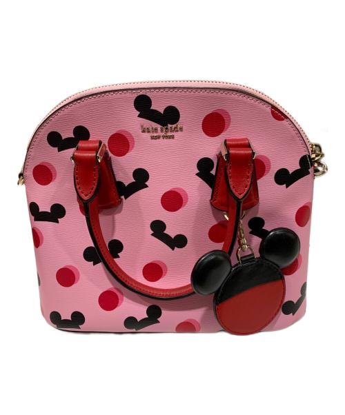 Kate Spade（ケイトスペード）Kate Spade (ケイトスペード) Disney PARKS (ディズニーパーク) 2WAYバッグ ピンクの古着・服飾アイテム
