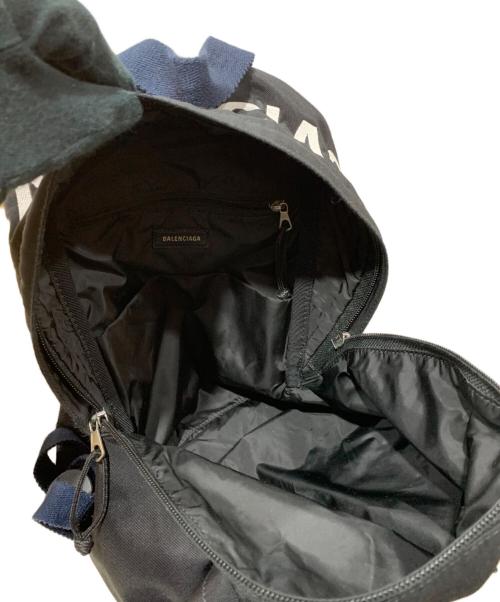 BALENCIAGA（バレンシアガ）BALENCIAGA (バレンシアガ) バックパック ブラックの古着・服飾アイテム