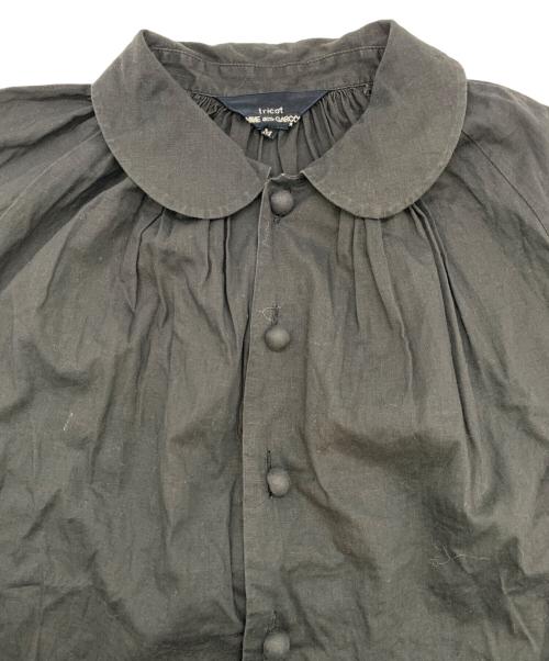 tricot COMME des GARCONS（トリココムデギャルソン）tricot COMME des GARCONS (トリココムデギャルソン) シャツブラウス ブラック ☆ サイズ:Mの古着・服飾アイテム