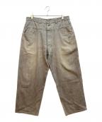 Blueブルー）の古着「デニムパンツ」｜グレー