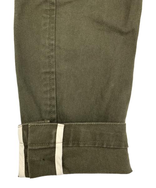 VALLIS by FACTOTUM（ヴァリス バイ ファクトタム）VALLIS by FACTOTUM (ヴァリス バイ ファクトタム) ノーカラーコート グリーン サイズ:46の古着・服飾アイテム