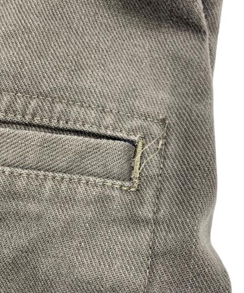 VALLIS by FACTOTUM（ヴァリス バイ ファクトタム）VALLIS by FACTOTUM (ヴァリス バイ ファクトタム) ノーカラーコート グリーン サイズ:46の古着・服飾アイテム