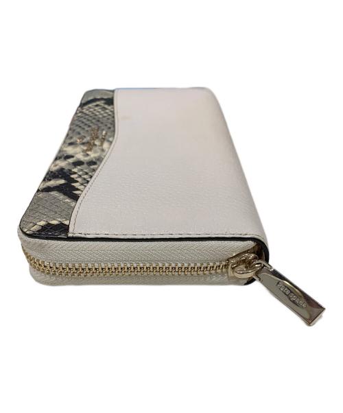 Kate Spade（ケイトスペード）Kate Spade (ケイトスペード) 長財布 アイボリーの古着・服飾アイテム