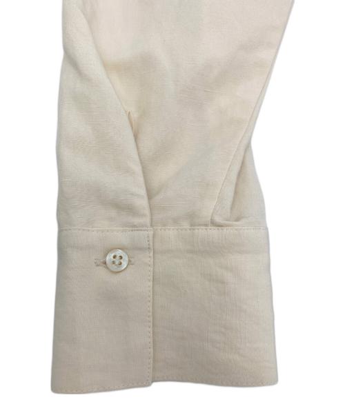 anuans（アニュアンス）anuans (アニュアンス) リネン混オーバーサイズシャツ ベージュ サイズ:Fの古着・服飾アイテム